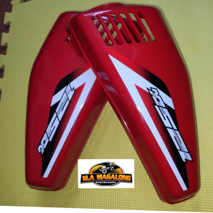 TMX 125 SIDE COVER PAIR ALPHA RED YSK Lazada PH