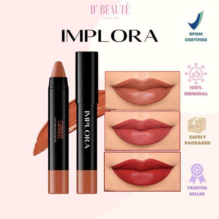 Implora Lip Crayon Satin Lazada Indonesia