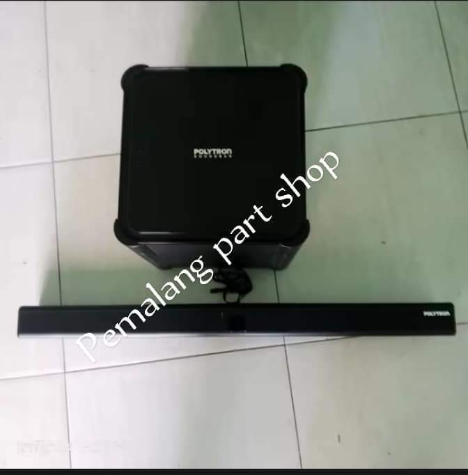 Speker Pasif Soundbar Subwoofer Polytron Tv Inch Lazada Indonesia