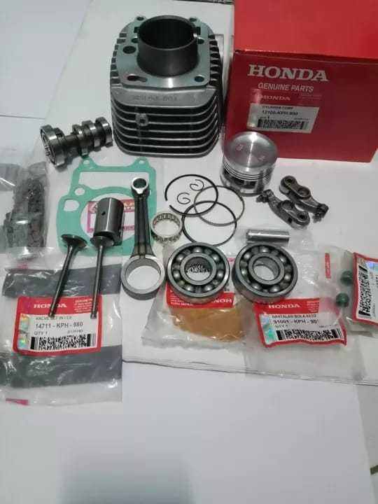 Blok Seher Komplit Isi Piston Kit Honda Supra X Karisma Kph Sesuai