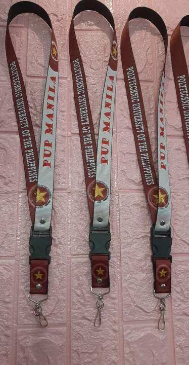 PUP MANILA ID LACE LANYARD Lazada PH