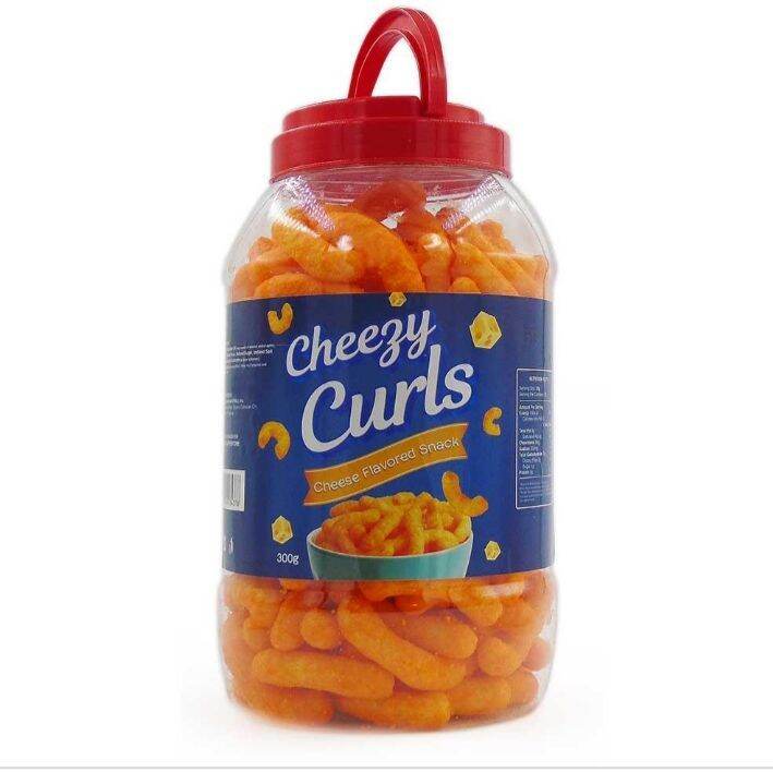 Tthee Cheezy Curls Cheese Flavored Snack G Lazada Ph