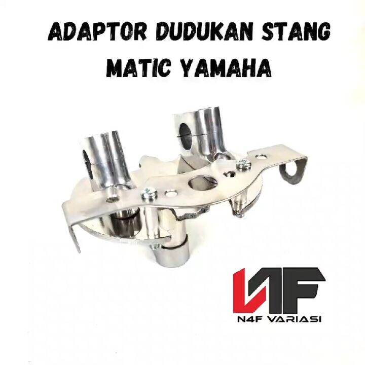 Adaptor Dudukan Stang Matic Yamaha Mio New X Ride Fino Soul Gt Aerox