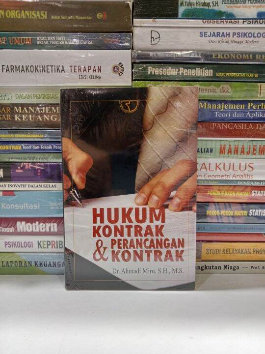 Buku Hukum Kontrak Perancangan Kontrak Ahmadi Miru Lazada Indonesia