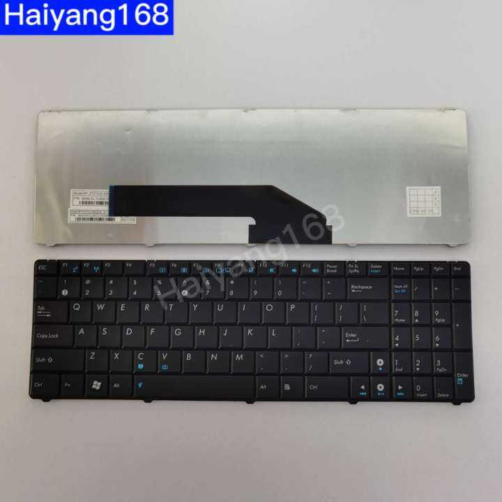 Keyboard คยบอรดใชกบ Asus K50 K51 K50A K50IE K50I K50IJ ภาษาองกฤษ