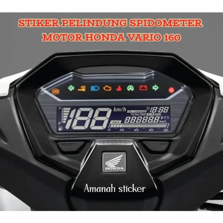 Stiker Speedometer Vario New Sticker Pelindung Spedo Vario New