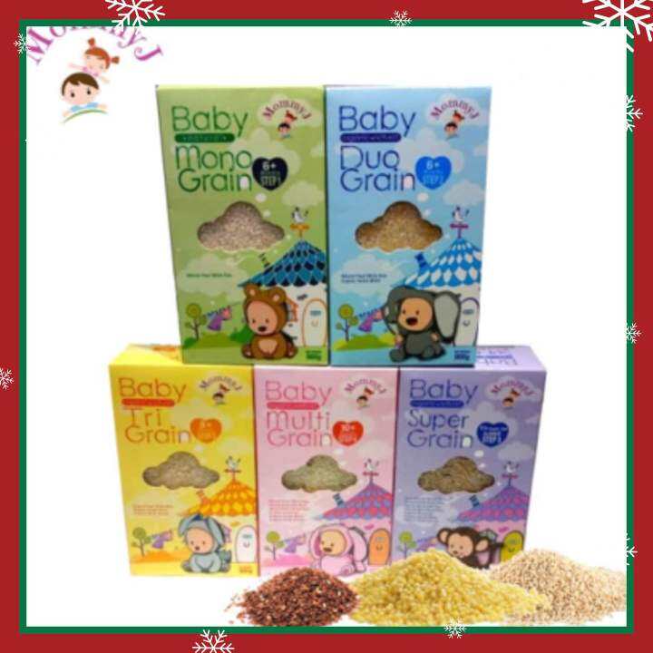 Mommyj Baby Organic Grains Baby Rice Lazada