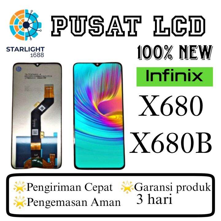 INCELL LCD Infinix Hot 9 Play X680 X680B Touchscreen Fullset Lazada