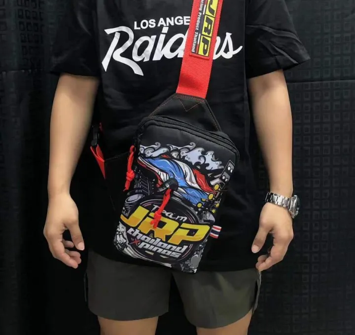 Jrp Thailand X Pinas Bodybag Rubberises Logo Strap Lazada Ph