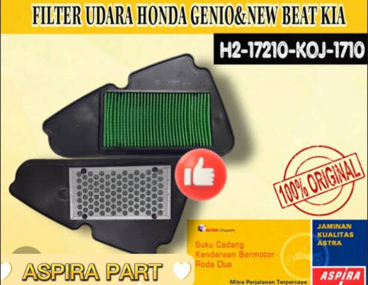 Aspira Saringan Udara Filter Udara Genio Genio Beat Scopy