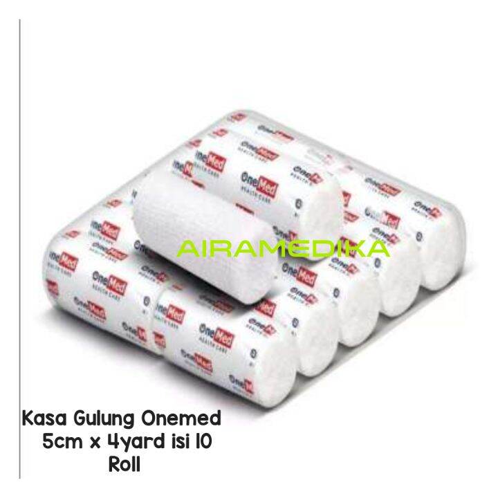 Kasa Gulung Cm X Yard Onemed Harga Per Pack Isi Roll Kasa Perban