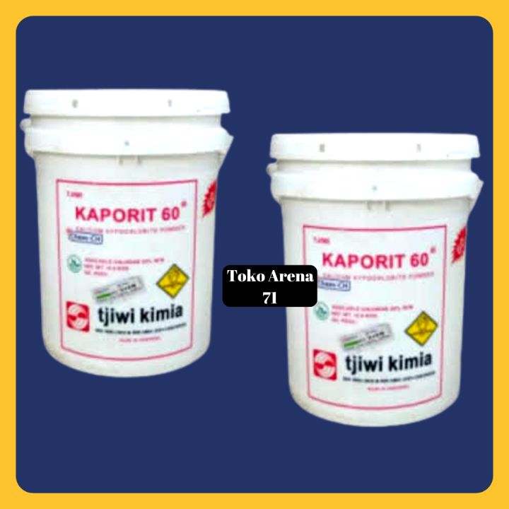 Kaporit Bubuk Tjiwi Kimia 60 Penghilang Bau 1 Kg Lazada Indonesia