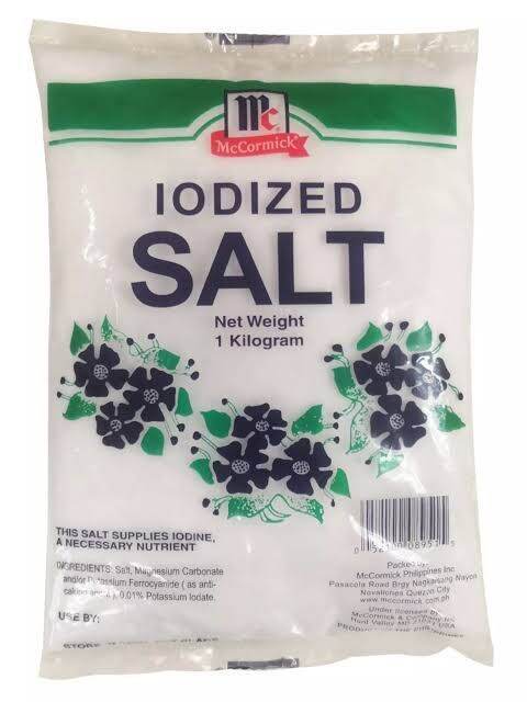 Mccormick Iodized Salt Kg Lazada Ph