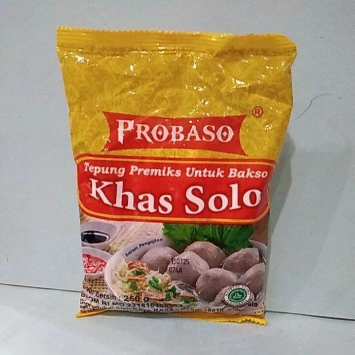 Tepung Bakso Probaso Khas Solo Gr Lazada Indonesia