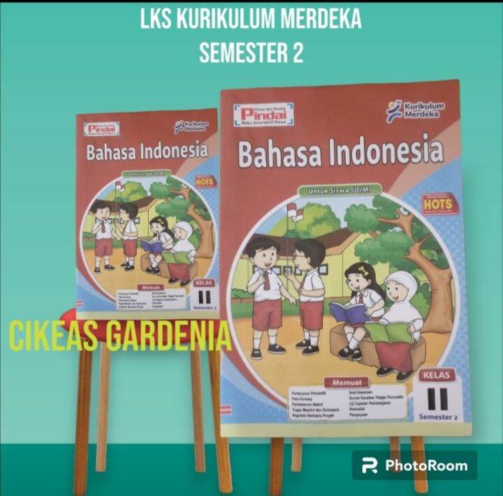 Buku LKS PINDAI Bahasa Indonesia Kelas 2 Semester 2 Kurikulum Merdeka