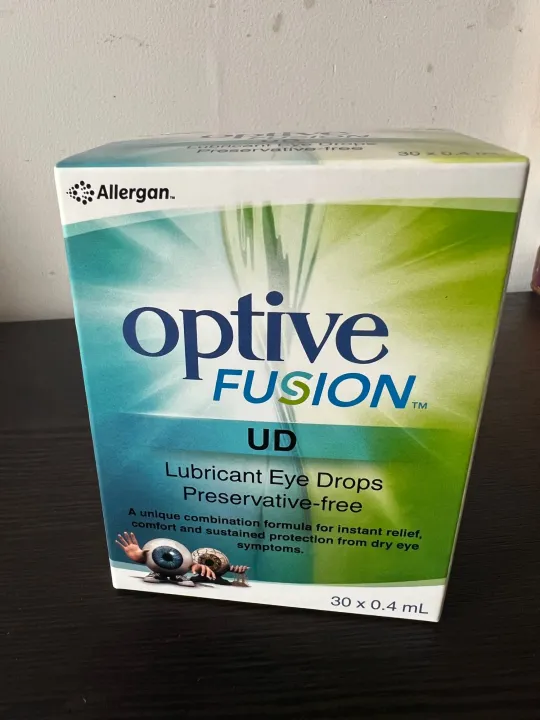 Optics Fusion UD Lubricant Eye Drops Preservative Free Lazada Co Th