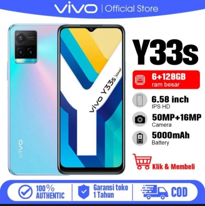 Hp Vivo Y33s Ram 6 Lazada Indonesia