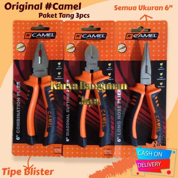 Camel Pcs Tang Set Tang Kombinasi Tang Potong Tang Lancip