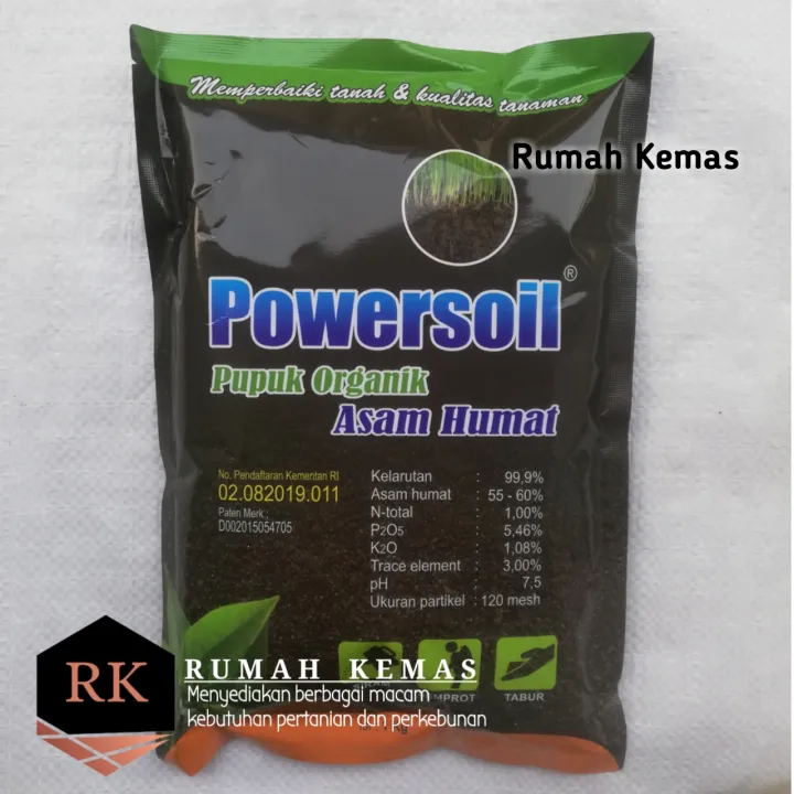 Powersoil Pupuk Organik Asam Humat Kg Untuk Memperbaiki Tanah Dan