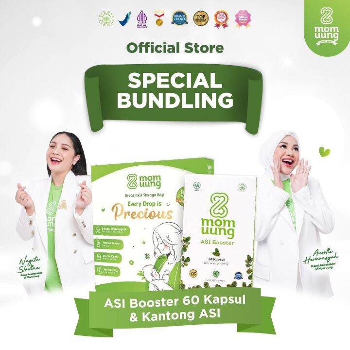 Mom Uung Special Bundling Asi Booster Kantong Asi Ml Mom Uung