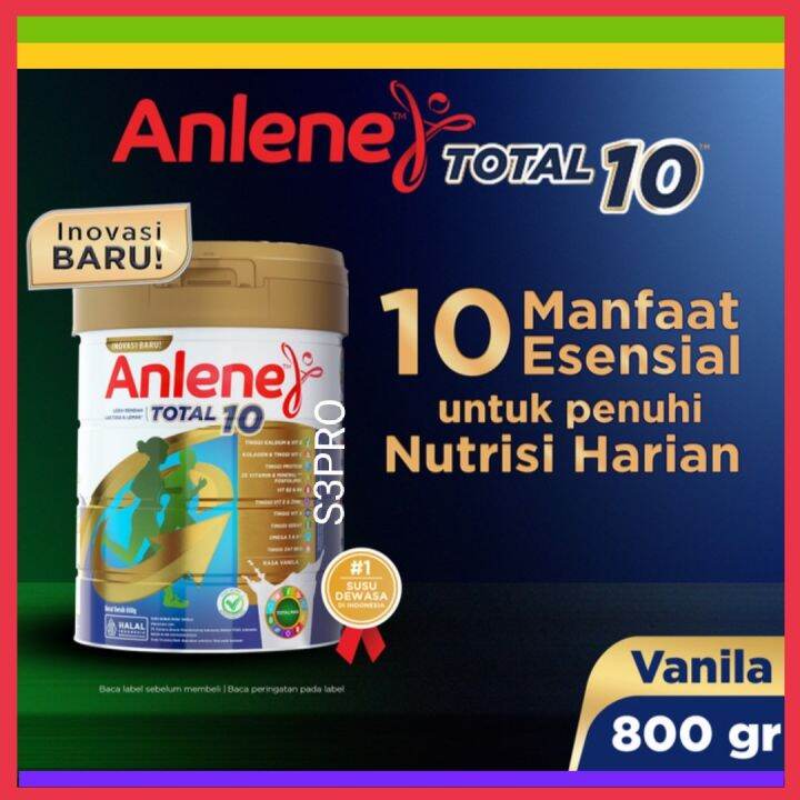 Anlene Total 10 800 Gram Susu Lansia Formula Lebih Baik Dari Anlene