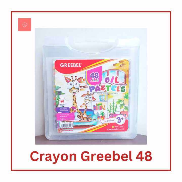 Crayon Oil Pastel Greebel Warna Lazada Indonesia