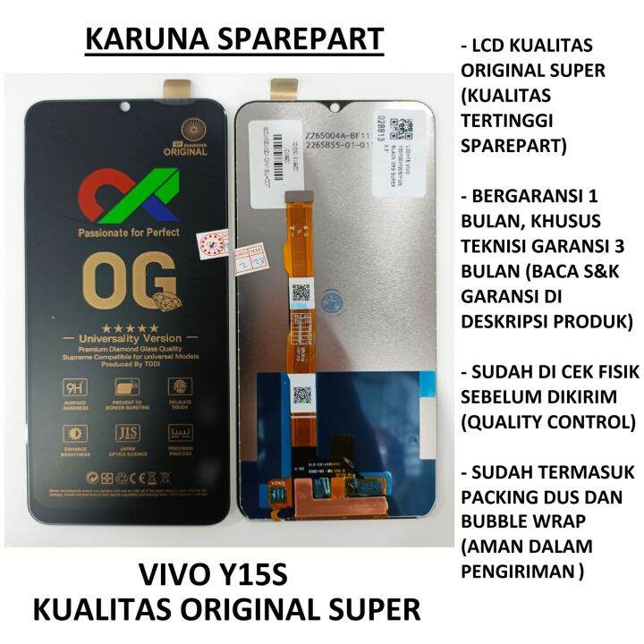 Kualitas Original Super Lcd Touchscreen Vivo Y S Lazada Indonesia