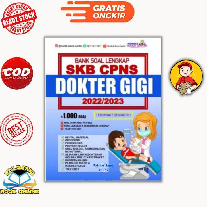 BUKU BANK SOAL LENGKAP SKB CPNS DOKTER GIGI 2023 2024 Lazada Indonesia