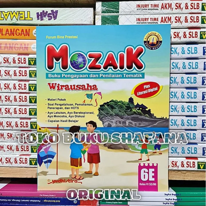 Buku Mozaik E Yudhistira Kelas Sd K Edisi Revisi Pengayaan