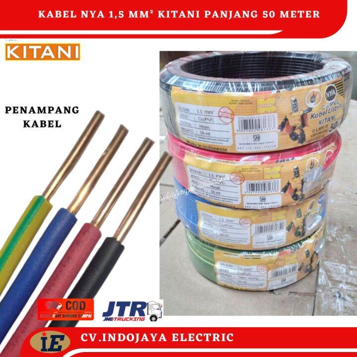 Kabel Kitani Nya Panjang Meter Kabel Instalasi Listrik Kawat