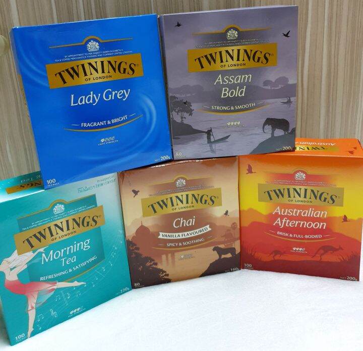 Twinings Tea Bags Big Box Assam Chai Morning Lady Grey Tea Lazada Ph