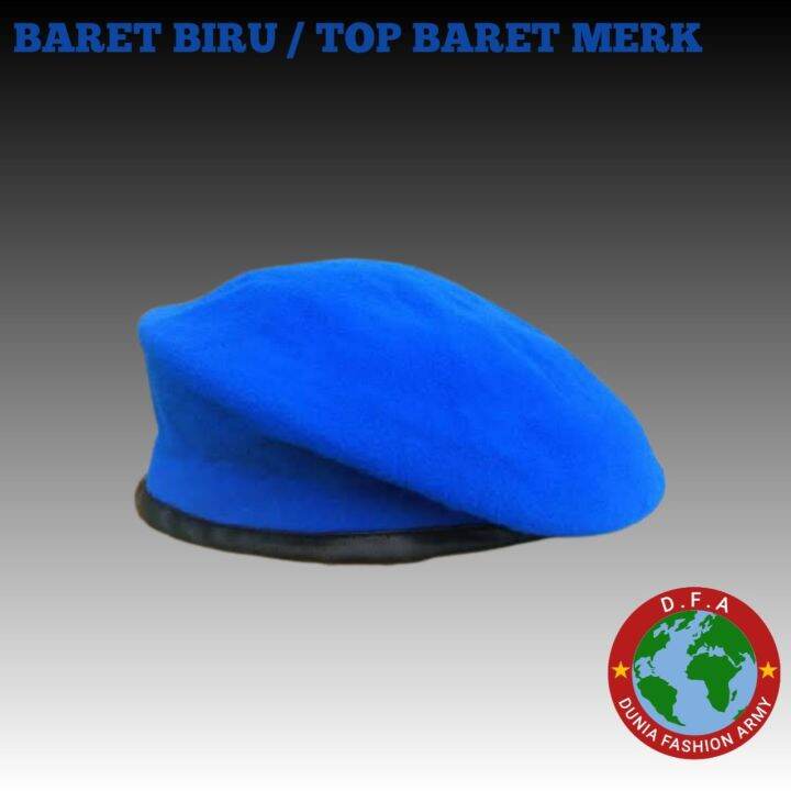 Baret Biru Top Baret Merk Premium Quality Lazada Indonesia