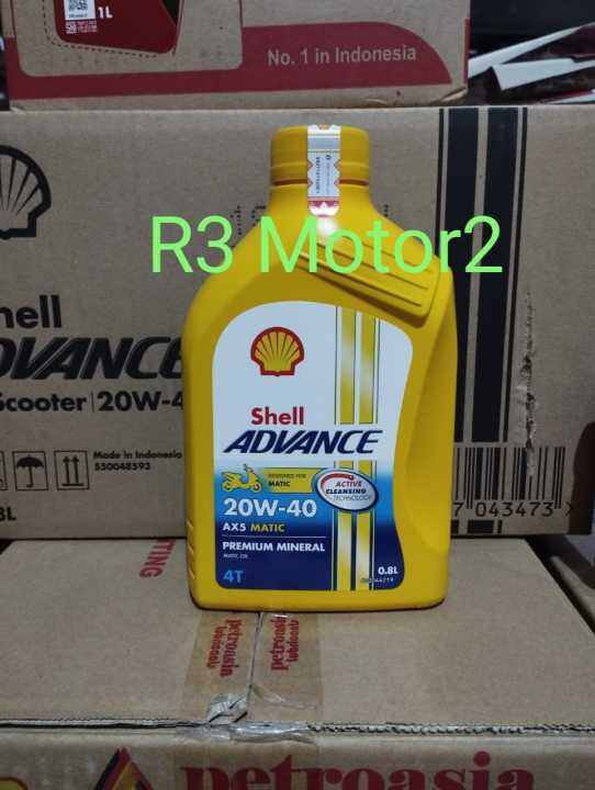 Oli Shell Advance Matic Ax L W Original All Matic Lazada