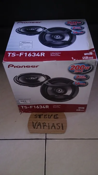 Speaker Pintu Mobil Pioneer TS F1634R Coaxial 2 Way 6 5 Inci Lazada