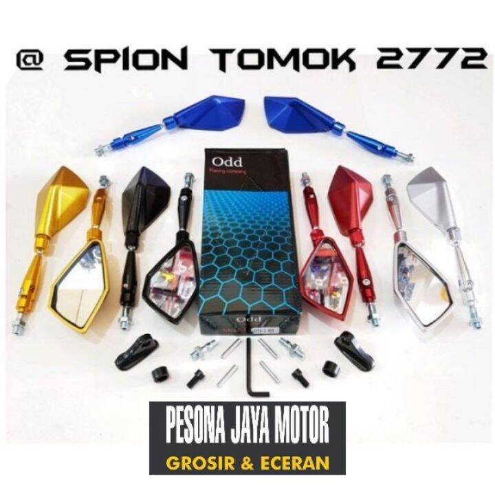 Spion Tomok V2 Cnc Type 2772 Universal Buat Semua Motor Bisa Lazada