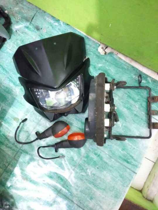 Headlamp Reflektor Refektor Depan Speedometer Cover Lampu Depan Full