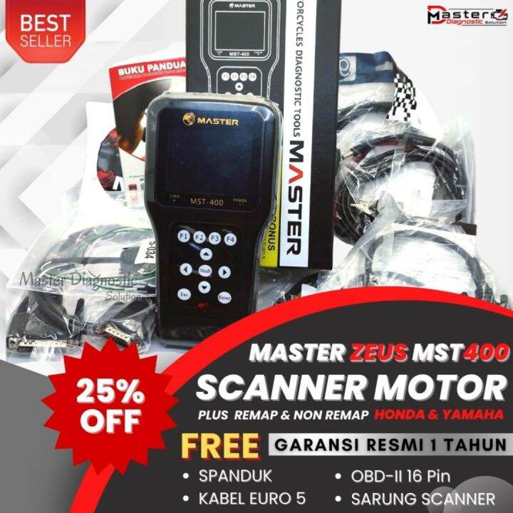 Scanner Motor Injeksi Universal Master Zeus Mst Scaner Honda