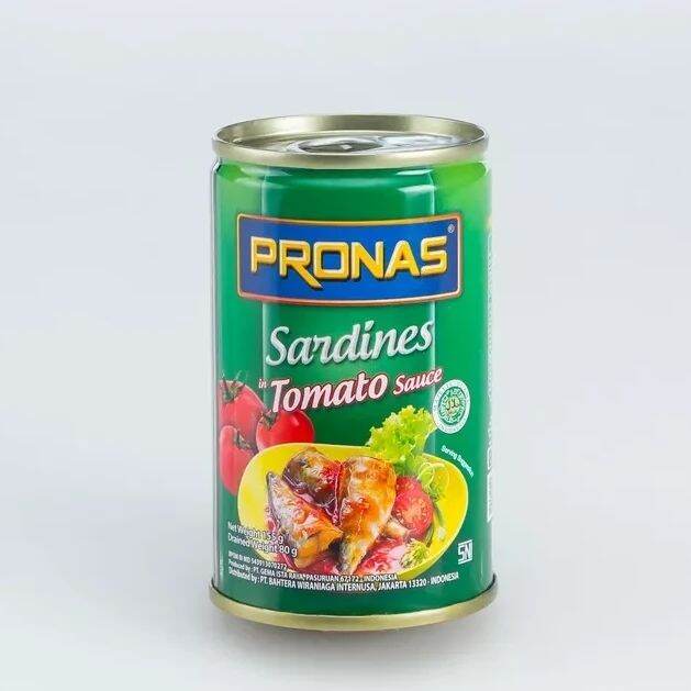 Sarden Pronas Tomat Sardines In Tomato Sauce G Lazada Indonesia