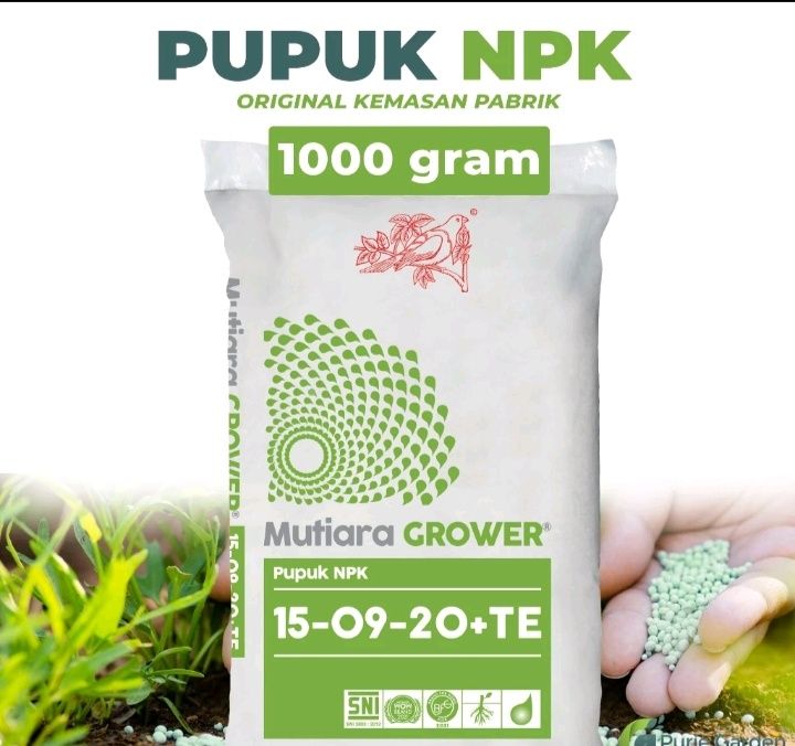 Pupuk Npk Grower Hijau Te Kemasan Pabrik Kg Pupuk Tanaman