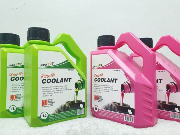 Pro 99 Long Life Coolant 1L Green Pink READY TO USE Lazada PH