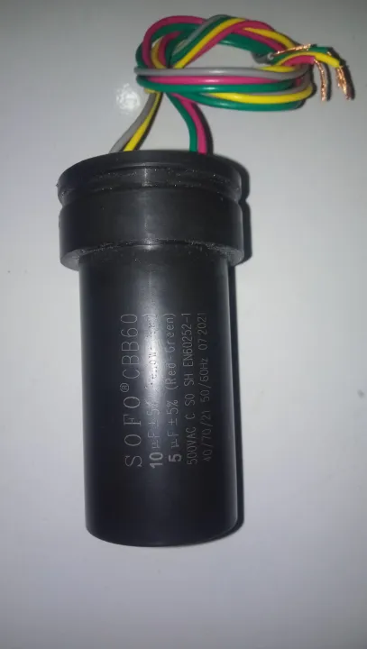 Capacitor Kapasitor Mesin Cuci Tabung Sofo Uf Cbb Original