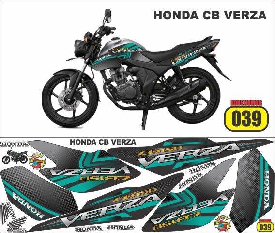 Cod Striping Cb Verza Grafis Sticker Decal Variasi Cb Verza Stiker