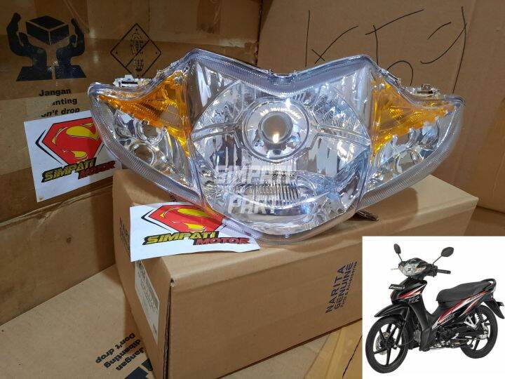 Reflektor Lampu Depan Headlamp Honda Revo Absolute Lazada Indonesia