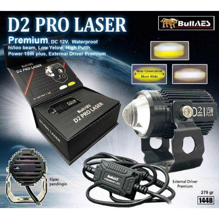 Bullaes Lampu Sorot Led D Pro Laser Watt Lazada Indonesia