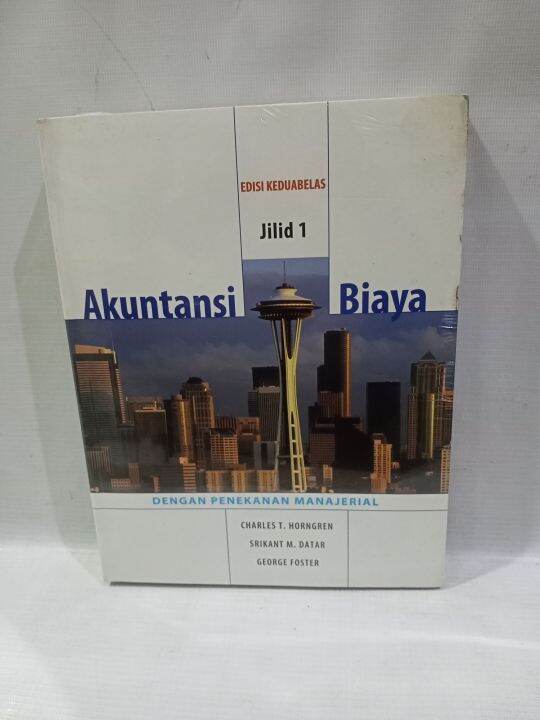 Buku Original Akuntansi Biaya Jilid Edisi Ke Penerbit Erlangga