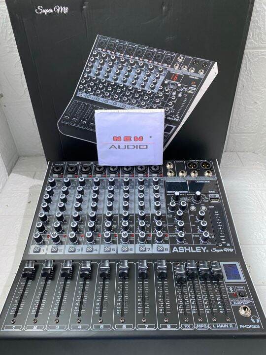 Mixer Ashley Super M8 Atau Microverb NEO M8 Original 8 Channel Lazada