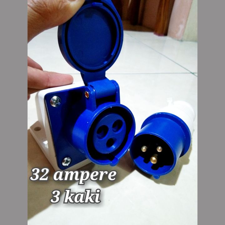 STEKER GENSET 32 AMPERE 3 KAKI Lazada Indonesia