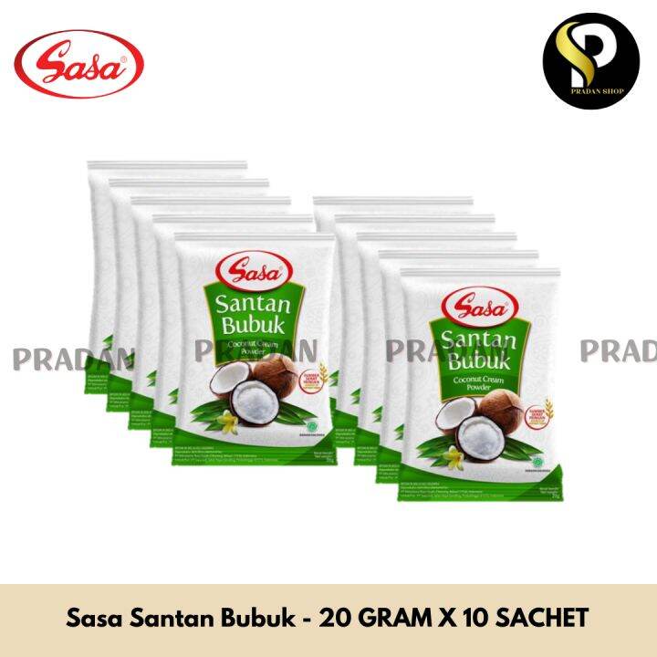 SASA SANTAN BUBUK 20 GRAM 10 SACHET Lazada Indonesia