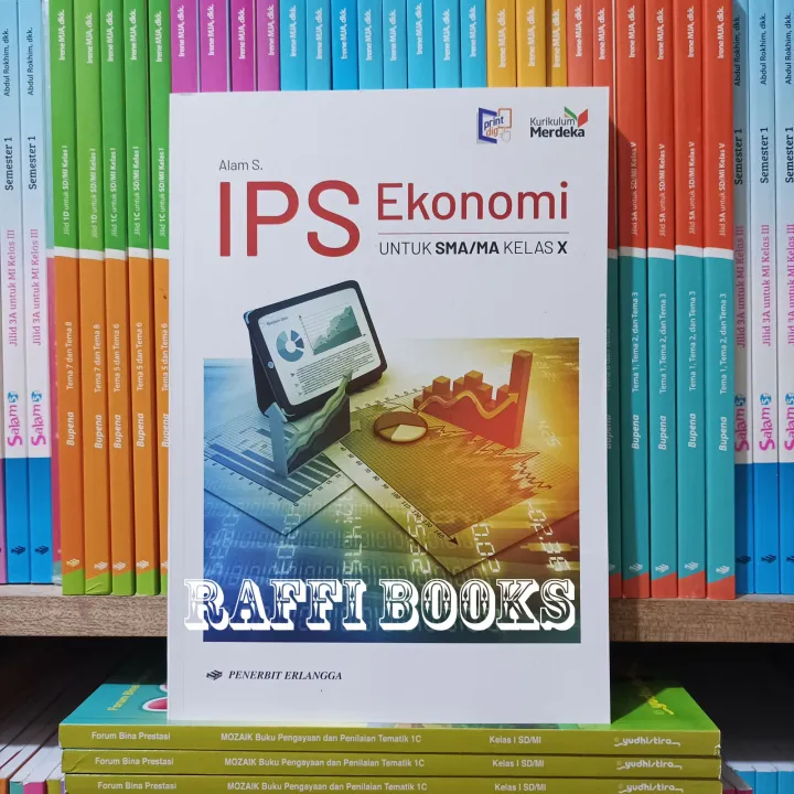 Buku Ips Ekonomi Kelas X Sma Kurikulum Merdeka Erlangga Lazada