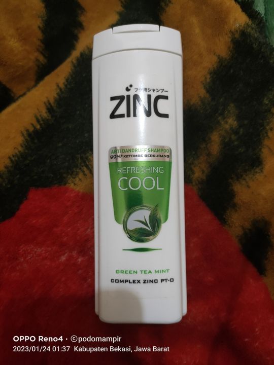 Zinc Shampoo Refreshing Botol Ml Lazada Indonesia